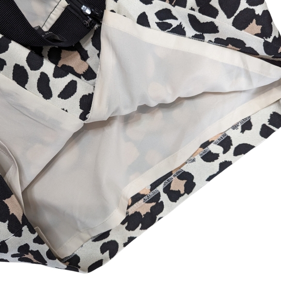 Ann Taylor Animal Print Skirt 0 - Picture 5 of 6